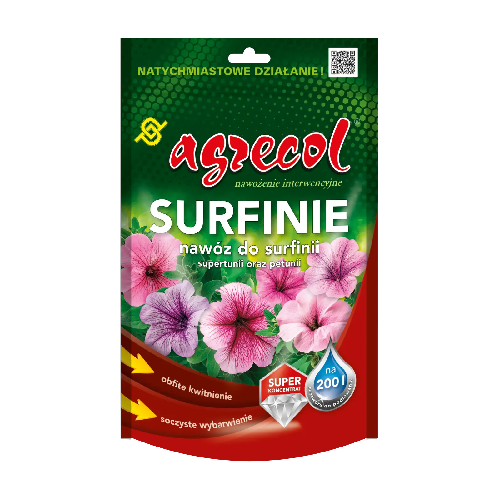 Agrecol SURFINIE nawóz do surfinii 0,2 kg – opakowanie