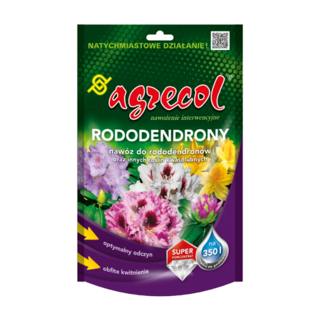 Agrecol RODODENDRONY nawóz do rododendronów 0,35 kg – opakowanie
