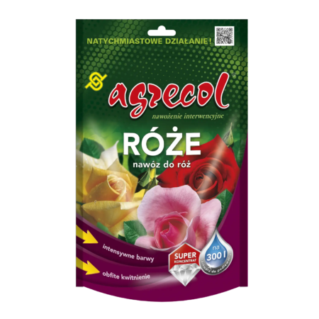 Agrecol RÓŻE nawóz do róż 0,3 kg – opakowanie