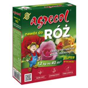 Agrecol nawóz do róż i innych kwitnących roślin ogrodowych 1,2 kg – opakowanie