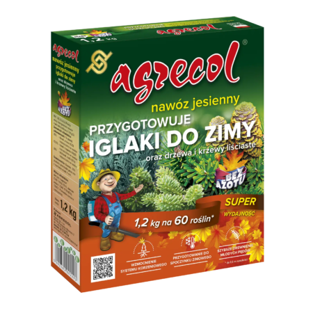 Agrecol nawóz jesienny do iglaków 1,2 kg – opakowanie