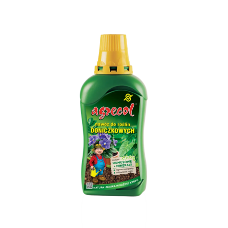 Agrecol – nawóz organiczno-mineralny do roślin doniczkowych 0,35 l – opakowanie