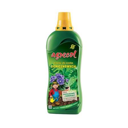 Agrecol – nawóz organiczno-mineralny do roślin doniczkowych 0,75 l – opakowanie