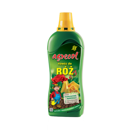 Agrecol – nawóz organiczno-mineralny do róż 0,75 l – opakowanie