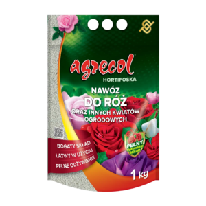 Agrecol Hortifoska nawóz do róż oraz innych kwiatów ogrodowych 1 kg – opakowanie