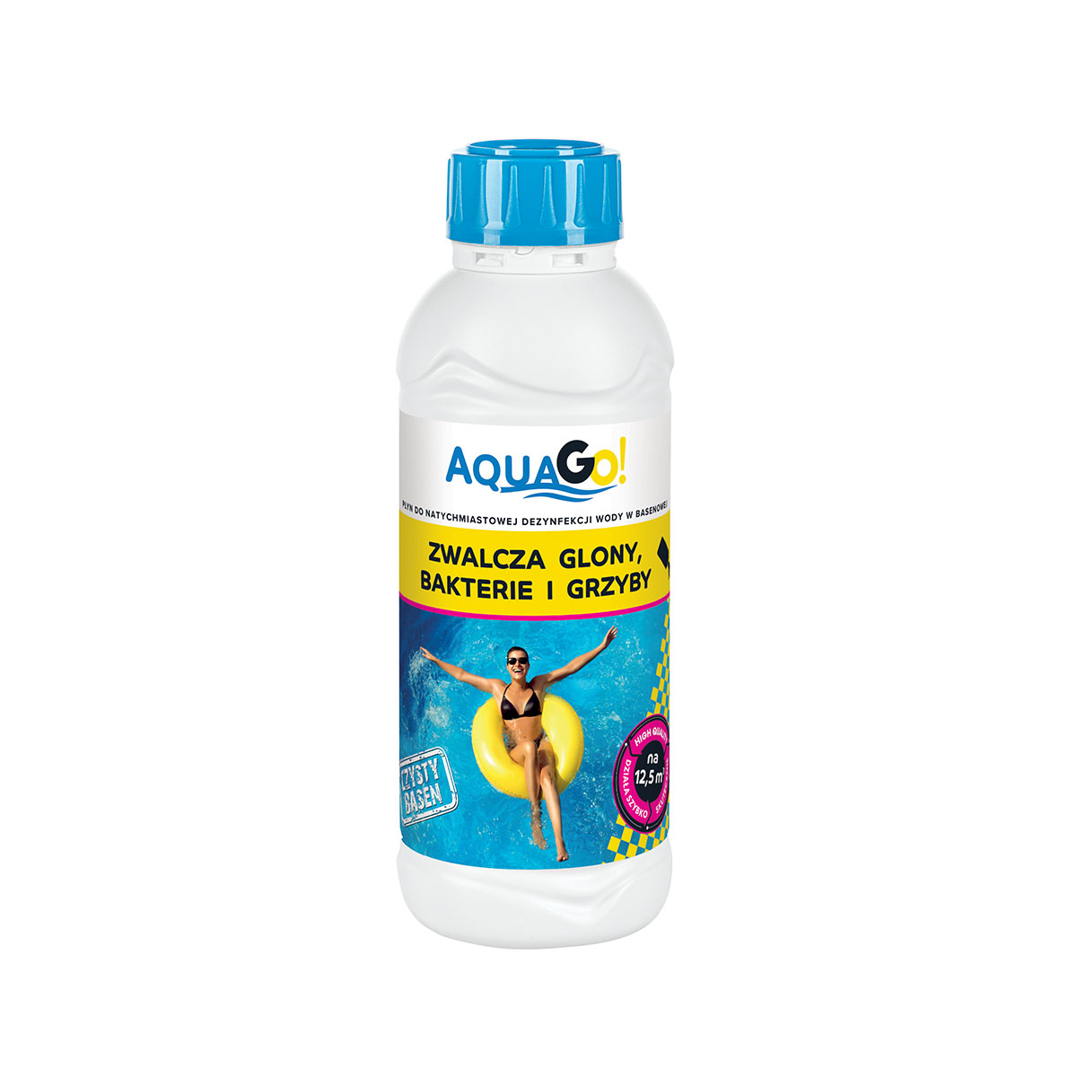 AquaGo! Aqua Biocyd Płyn do dezynfekcji wody w basenie jacuzzi G-1/R 1 L